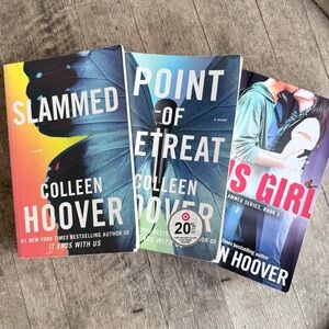 Coleen Hoover complete series SLAMMED, Point Of Retreat & THIS GIRL